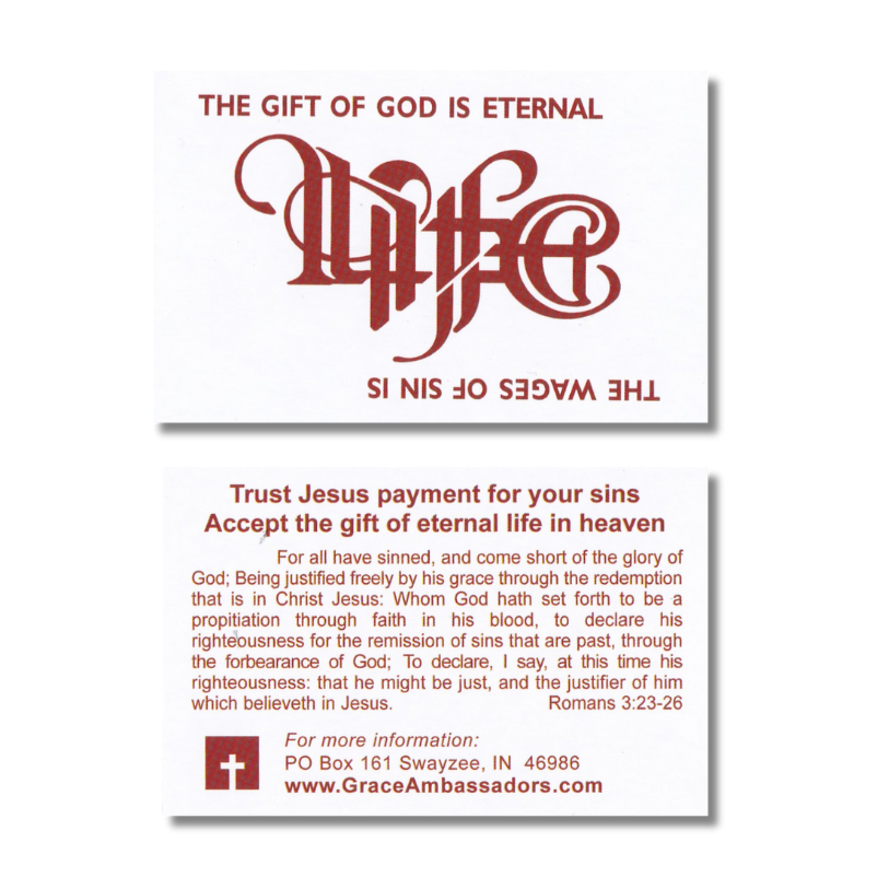 Life And Death Card (100 Pack)