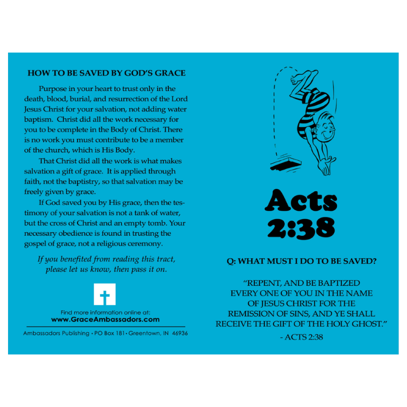 Acts 2:38 (50 Pack)