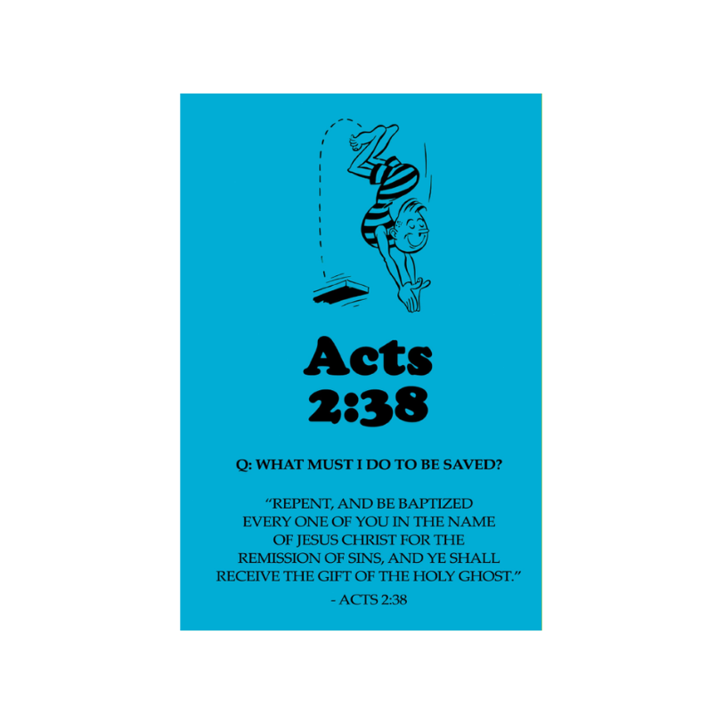 Acts 2:38 (50 Pack)