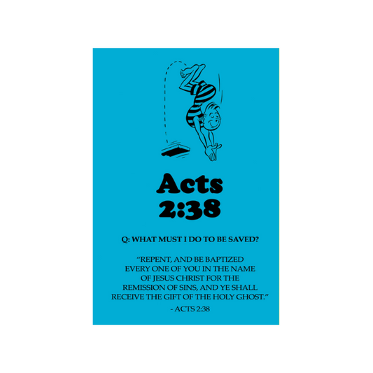 Acts 2:38 (50 Pack)