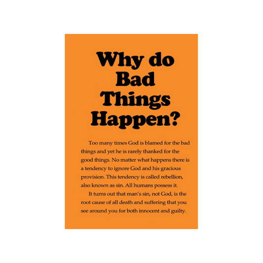 Why Do Bad Things Happen (50 Pack)