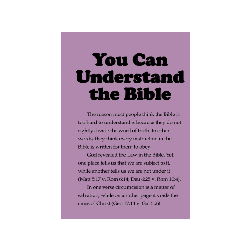 You Can Understand the Bible (50 Pack)